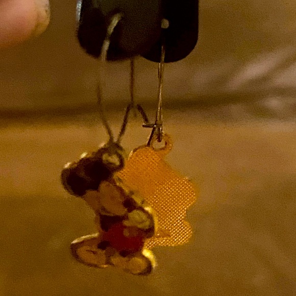 Vintage Disney Mickey Mouse Dangle Earrings - Picture 8 of 8
